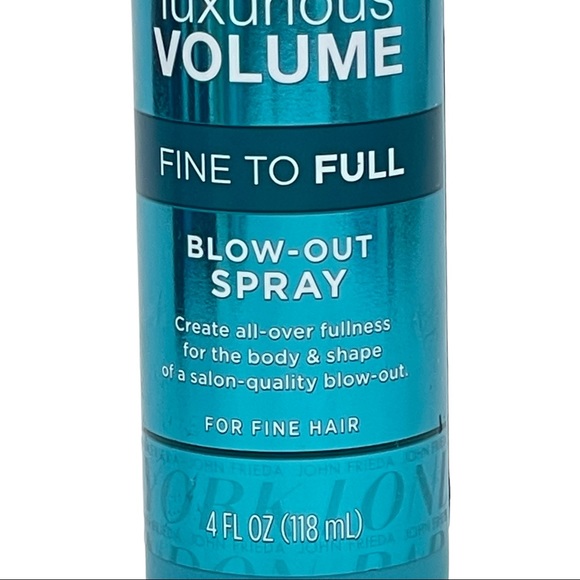 2 Pk John Frieda Luxurious Volume Fine to Full Blow Out Spray 4 oz for Fine Hair - Picture 3 of 6